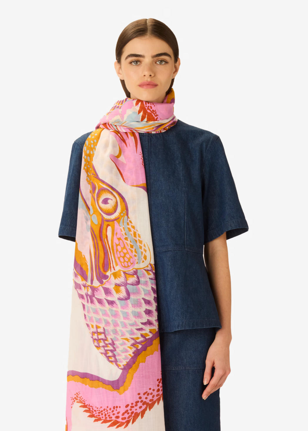 Inoui Scarf 100 - Croco White