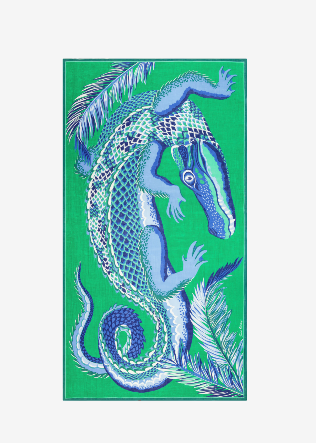 Inoui Scarf 100 - Croco Green