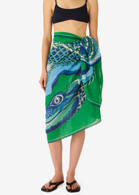 Inoui Scarf 100 - Croco Green
