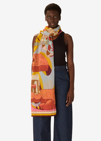 inoui Scarf 100 - Jardin Yellow