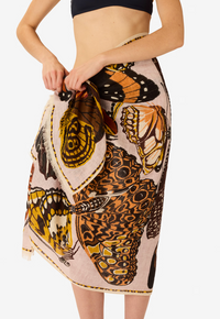 Inoui Scarf 100 - Papillons Nude