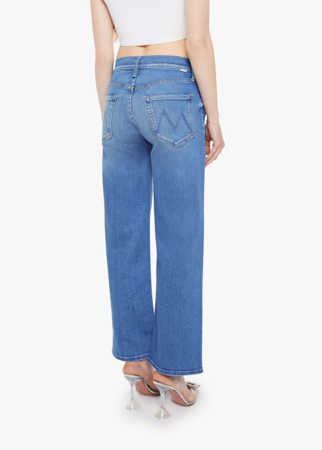 MOTHER Mid Rise Rambler Zip Ankle PBP