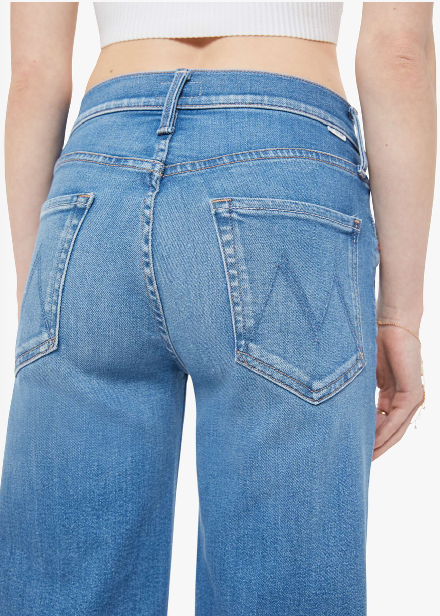 MOTHER Mid Rise Rambler Zip Ankle PBP