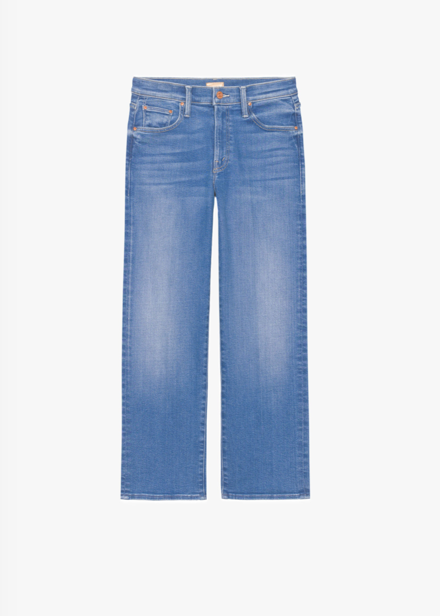 MOTHER Mid Rise Rambler Zip Ankle PBP