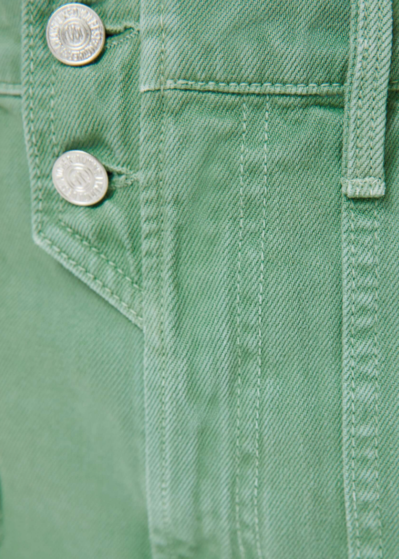 MOTHER Detour Short Creme De Menthe