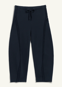 F&E Bibi Barrel Leg Sweatpant Navy