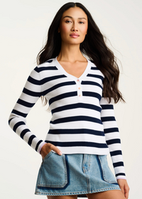 Lisa Todd Lucky Stripe Henley