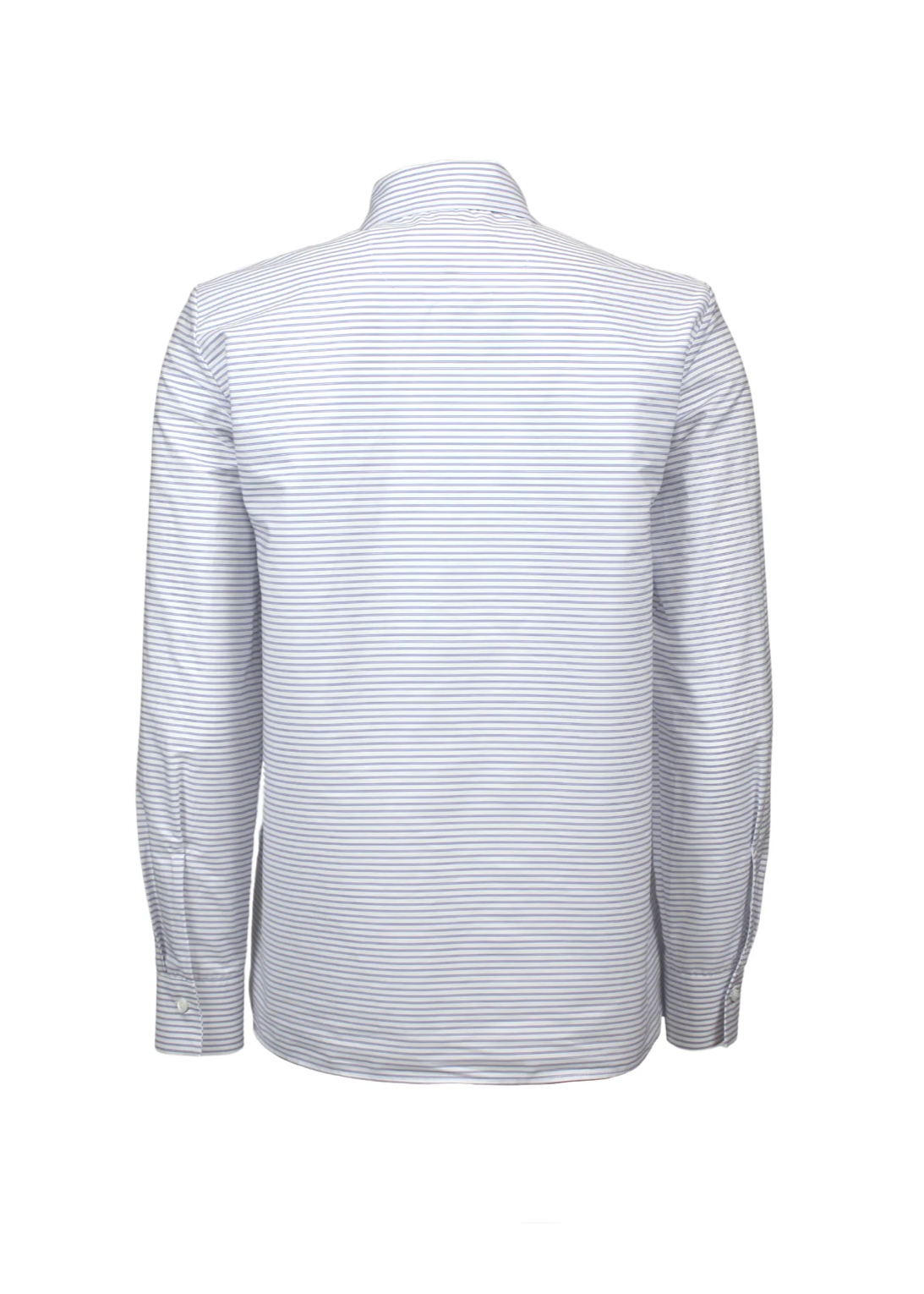 Floral & Shells Stripe Button-Up Shirt