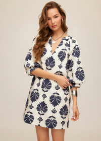Brianne Lantern Sleeve Dress