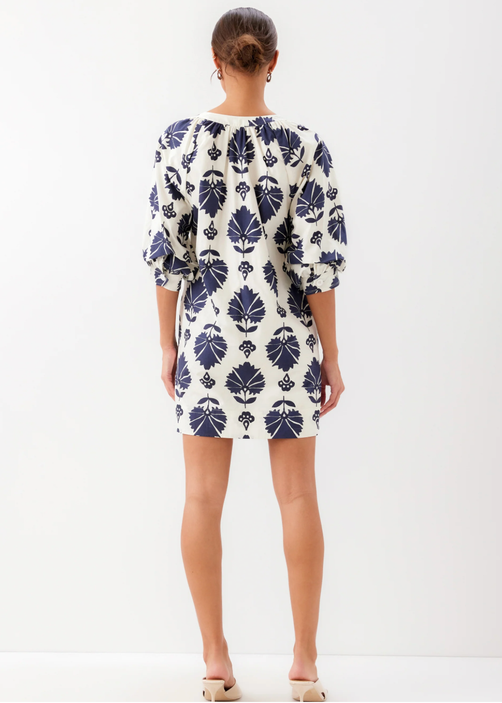 Brianne Lantern Sleeve Dress