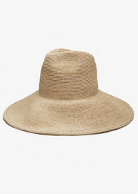 Lina Raffia Sun Hat in Natural