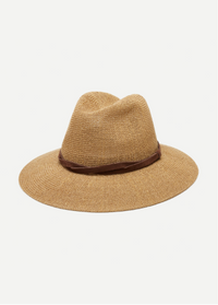 Sedona Straw Panama in Camel