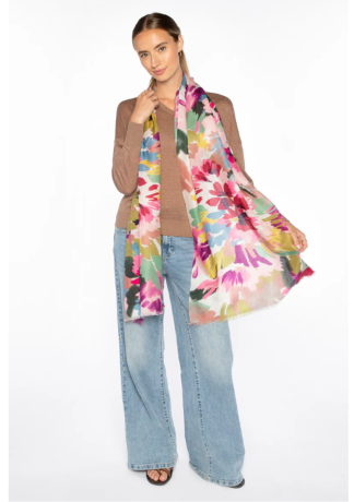 Kinross Mixed Bouquet Scarf