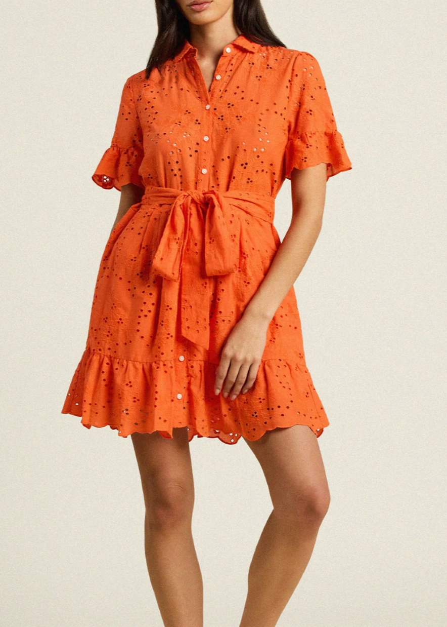 Trovata Martinique Dress Vermillion