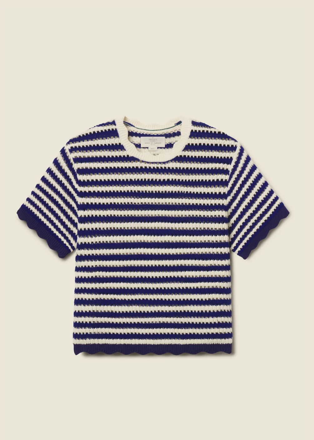 Trovata Jules Sweater Navy Stripe