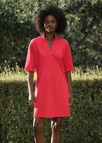 F&E Mini Emma Dress Cherry Red