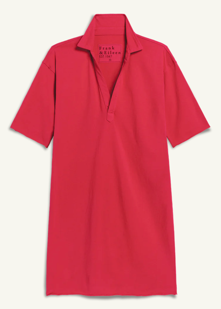F&E Mini Emma Dress Cherry Red