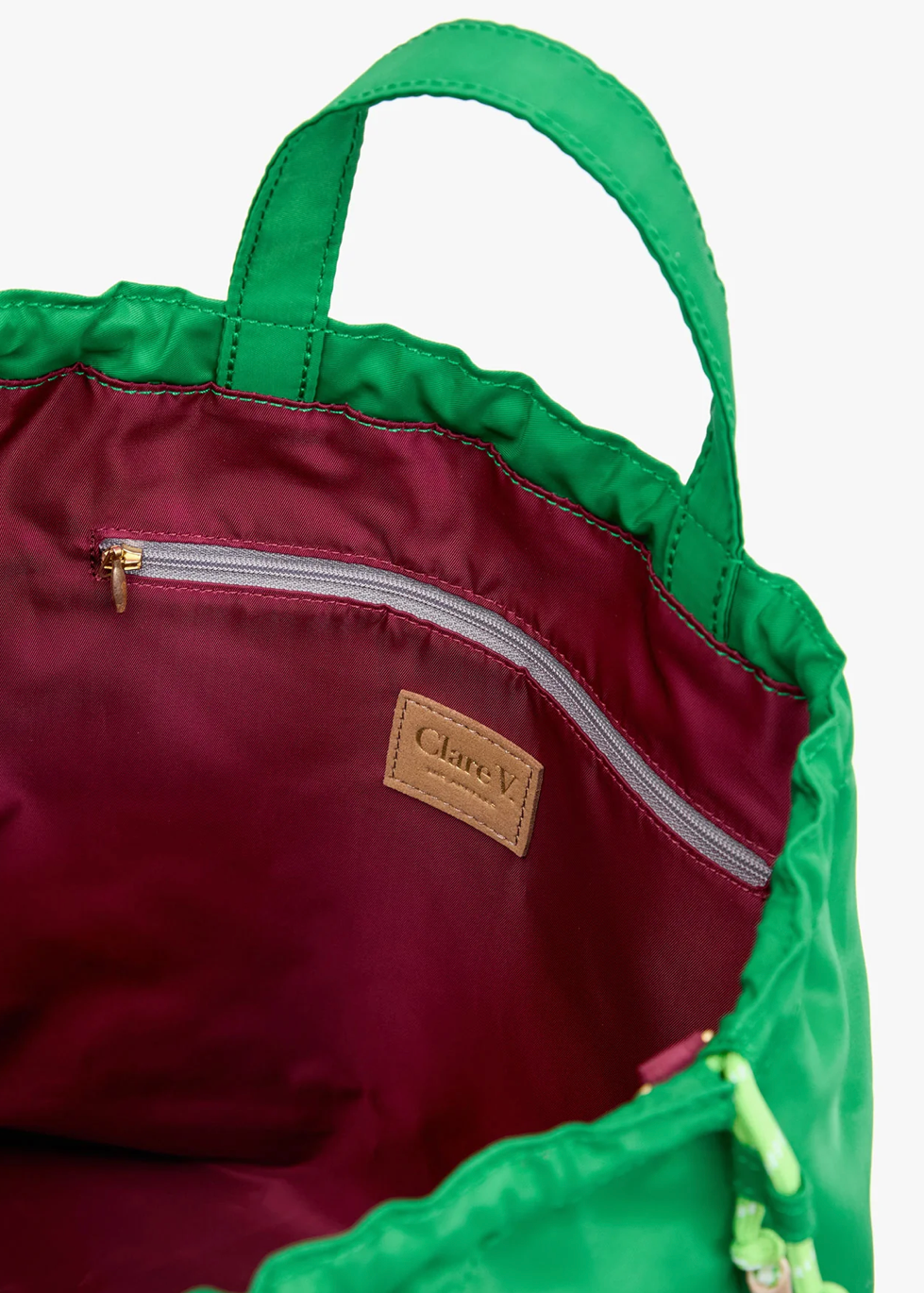 Clare V Sac Tout Fern Nylon