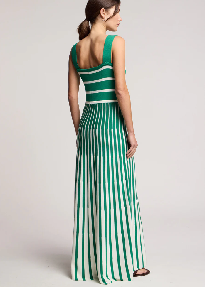 Velvet Averline Stripe Dress