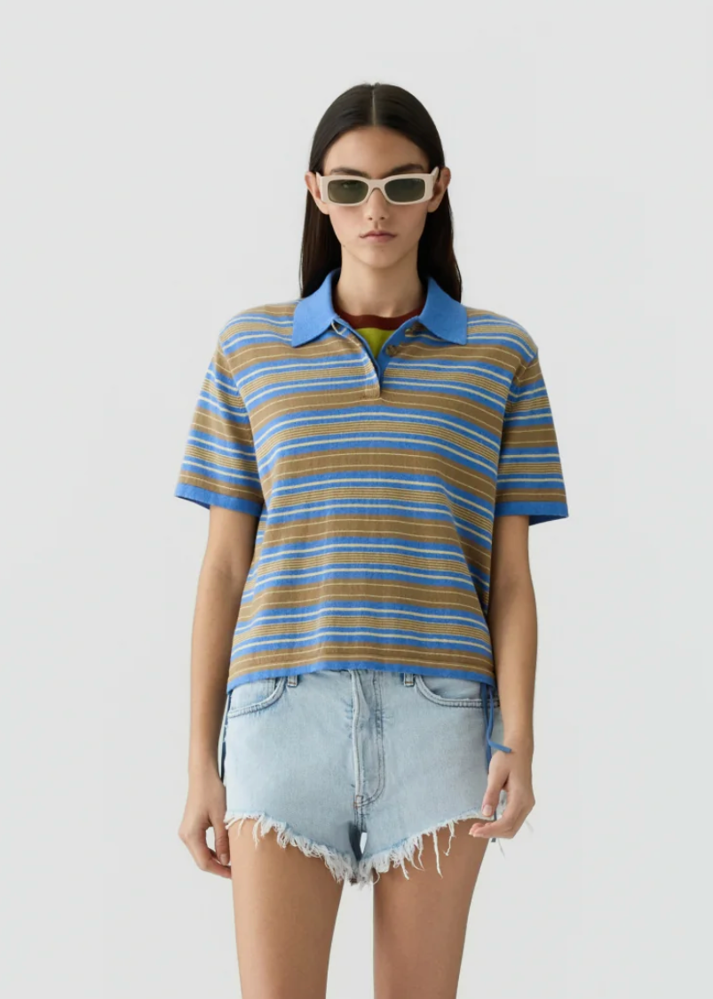 Guest In Residence S/S Stripe Rugby