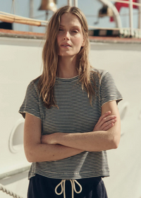 The Great Little Tee Navy Stripe