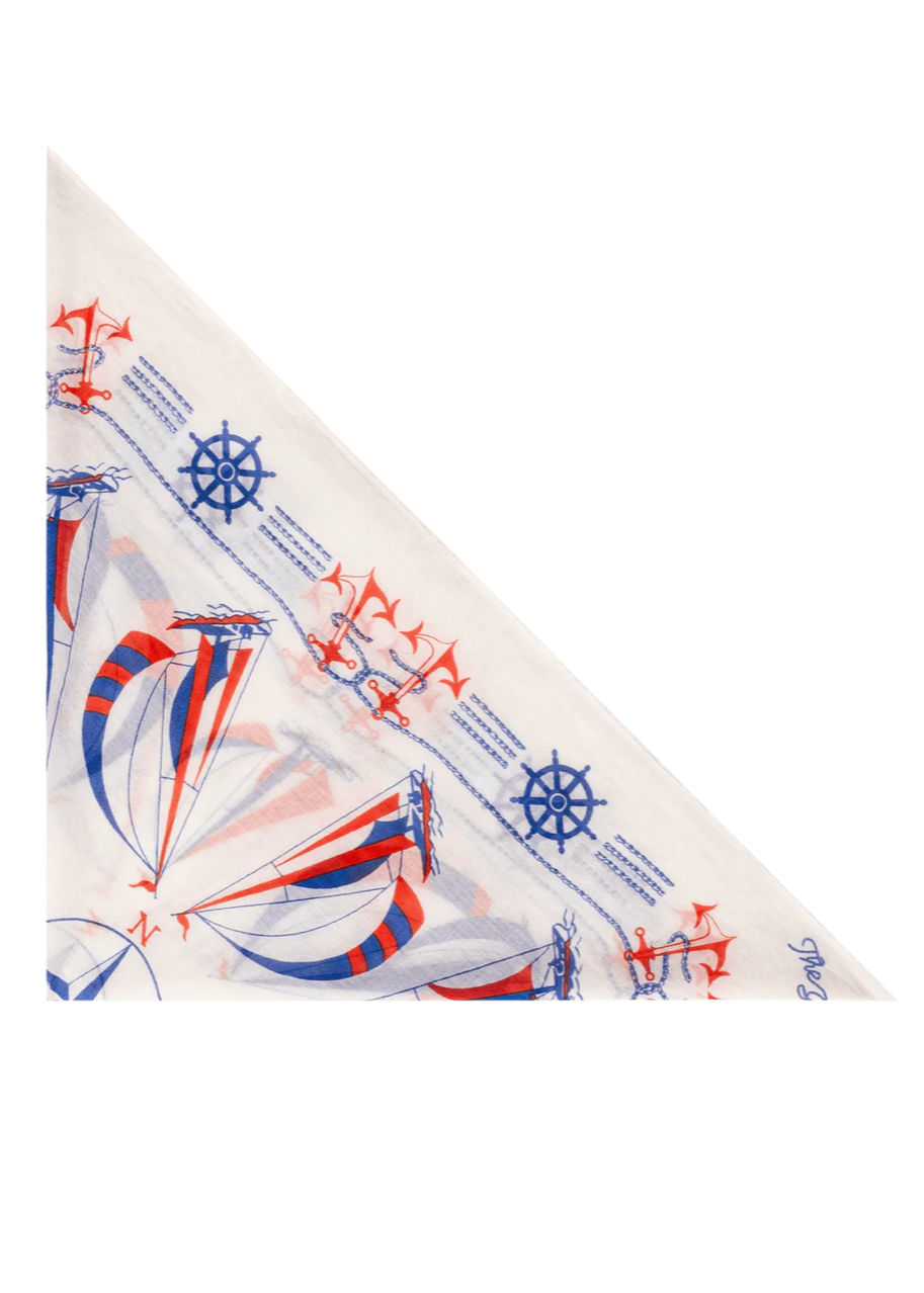 The Great White Sailboat Bandana