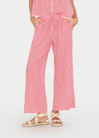 Xirena Olson Pant Cherry Red