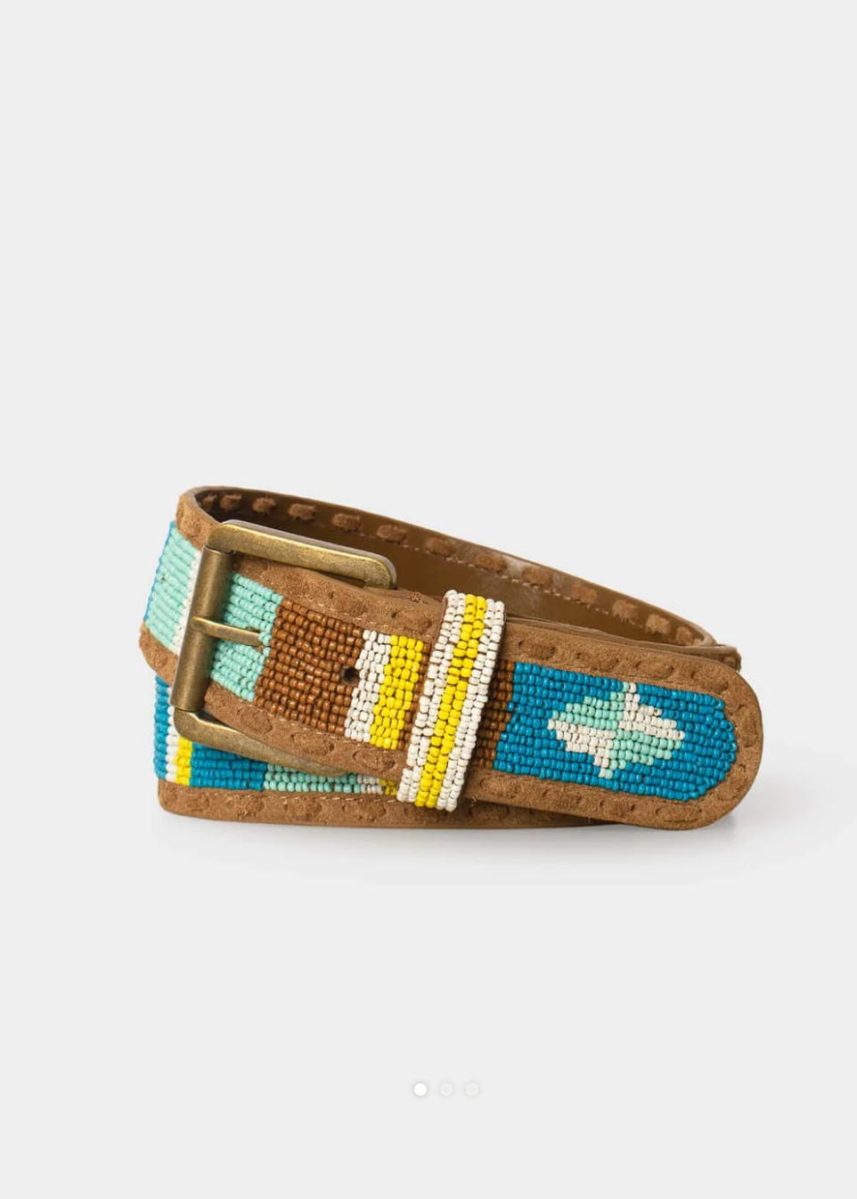 Xirena Turquoise Sunset Brixton Belt