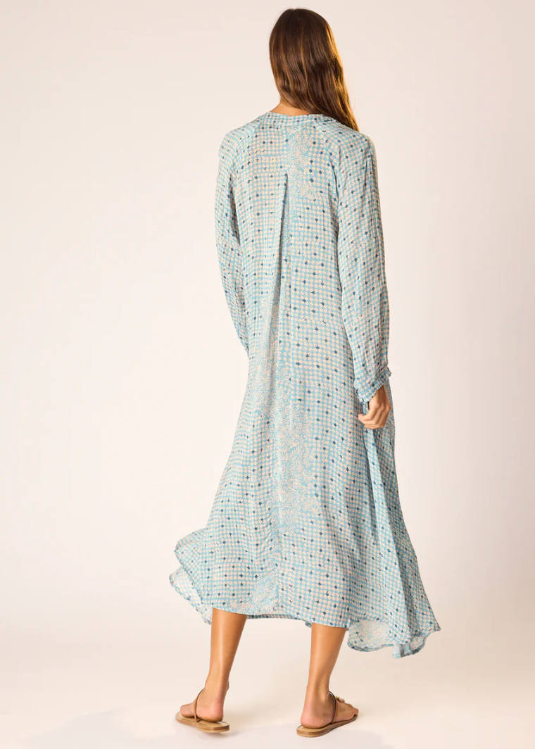 Natalie Martin Fiori Maxi Delphi Sky