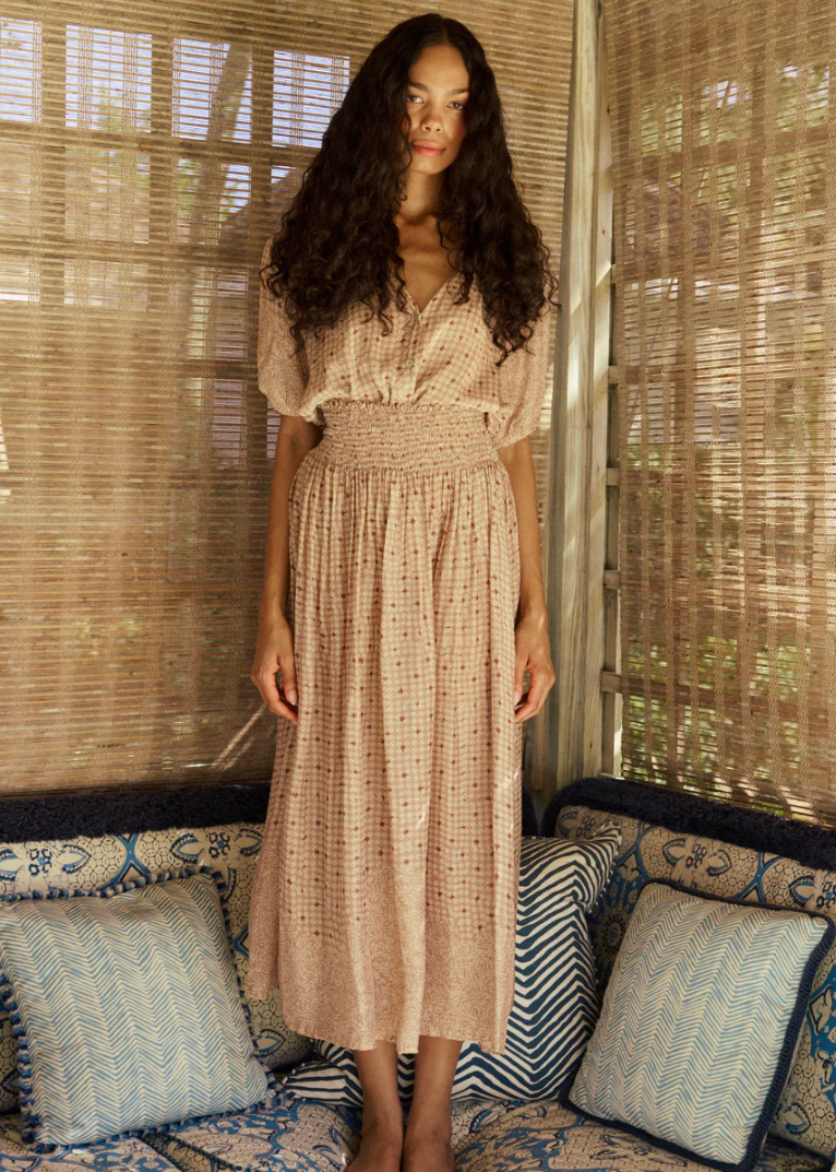 Natalie Martin Violet Top Delphi Sand