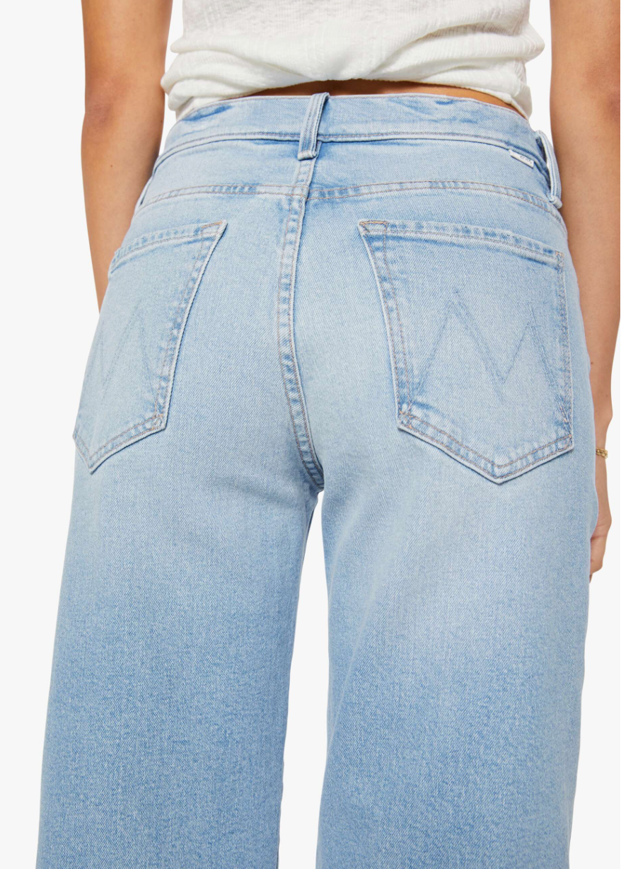 MOTHER Dodger Ankle Fringe Benefits