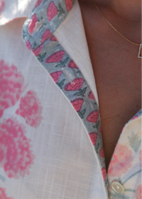 Mable Shirt Blush Bloom