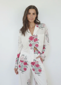 Evelyn Shirt Sunset Rose