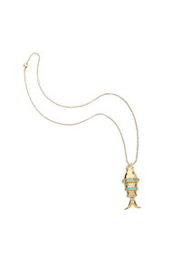 Jane Win STRONG Rainbow Fish Charm