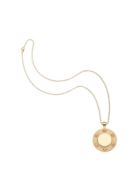 Jane Win FOREVER Around the Sun Pendant in Pink Coral
