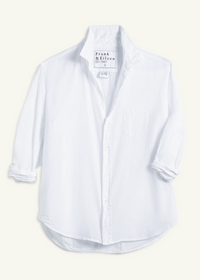 F&E Eileen Organic Voile White Shirt