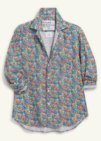 F&E Eileen Linen Multicolor Flowers