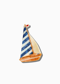 Sailboat Hair Clip