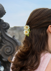 Vintage Daisy Stem Hair Clip