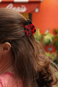 Ladybug Hair Clip