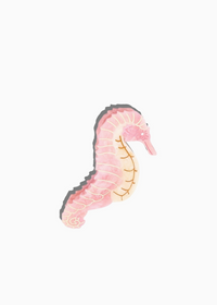 Pink Seahorse Hair Clip