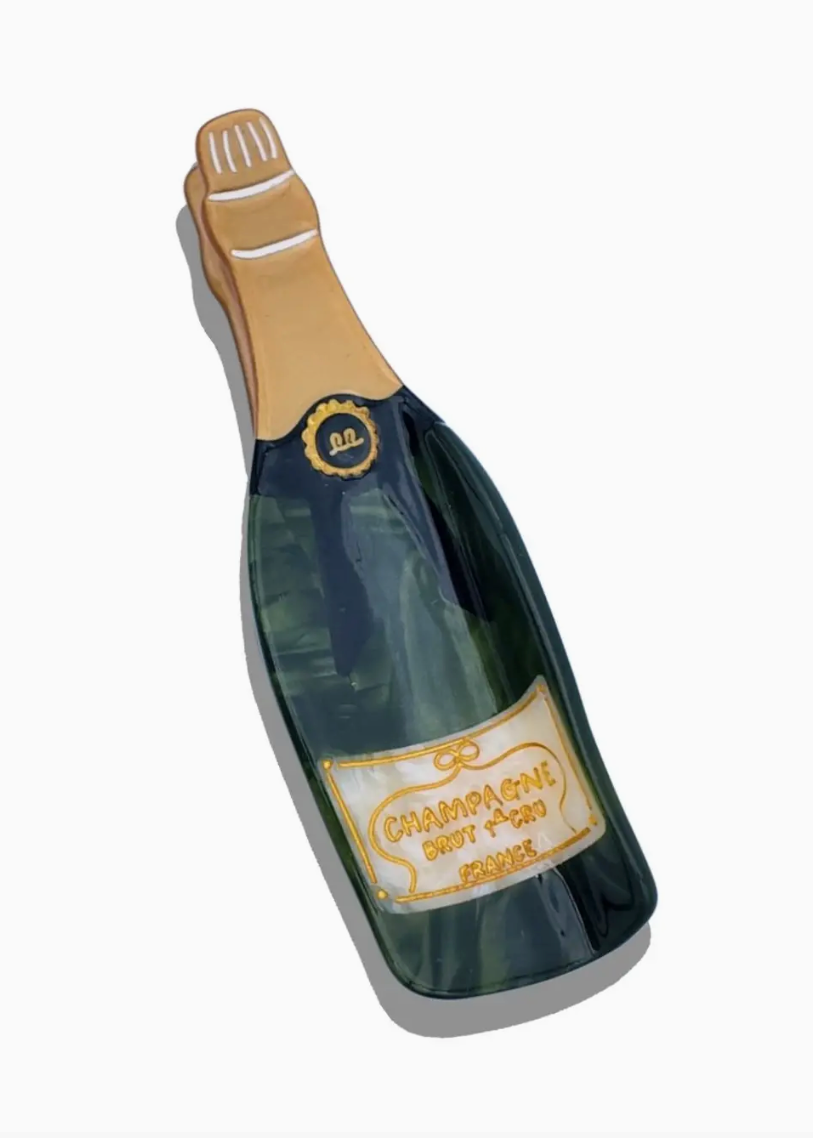 Champagne Bottle Hair Clip
