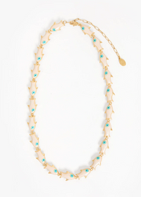 Clare V Pearl Sardines Necklace