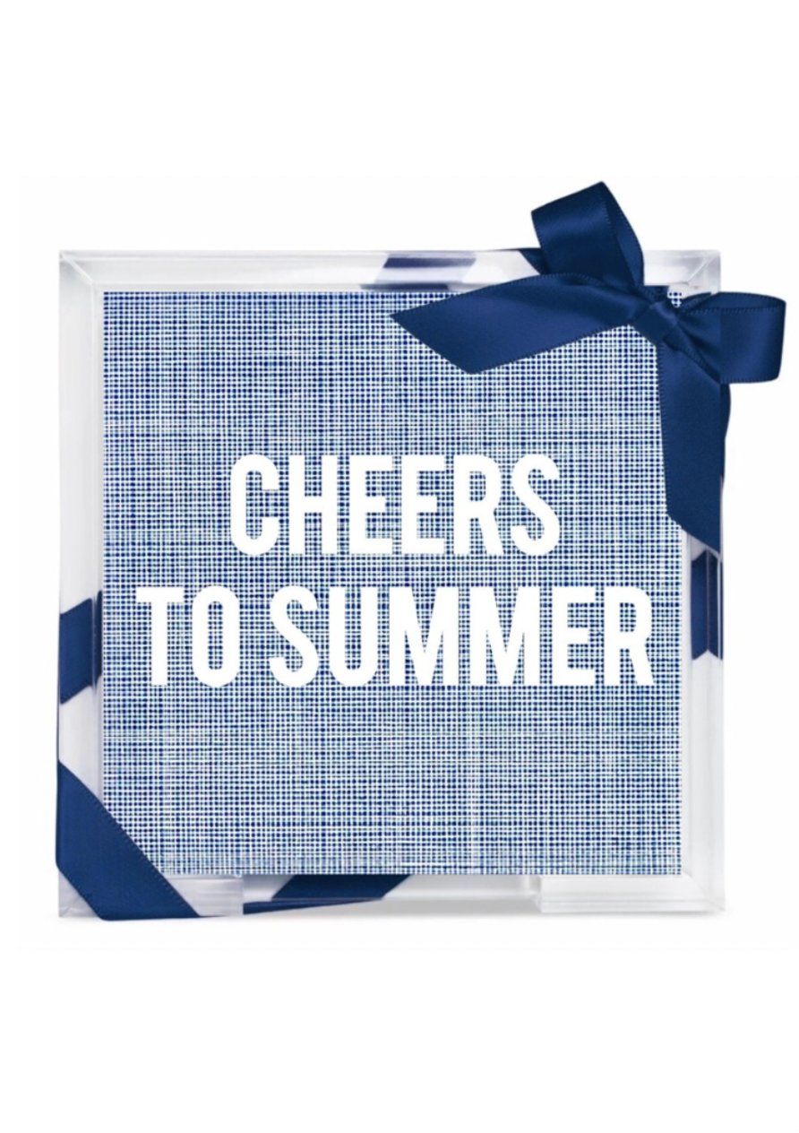 Cheers To Summer Cocktail Napkin Set