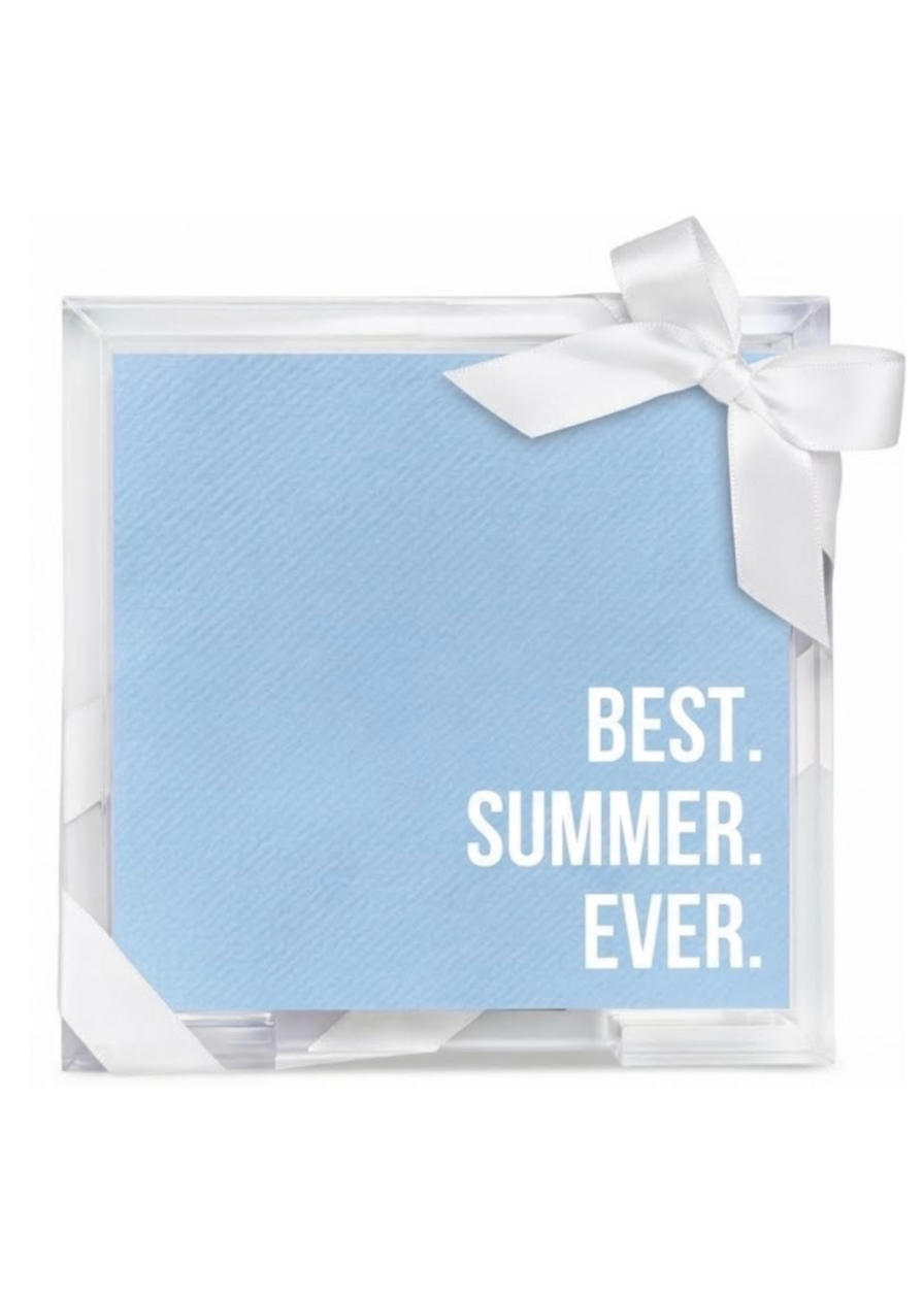 Best. Summer. Ever. Cocktail Napkin Set