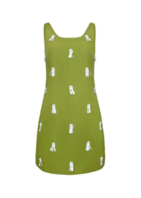 Hunter Bell Collins Embellished Mini Dress