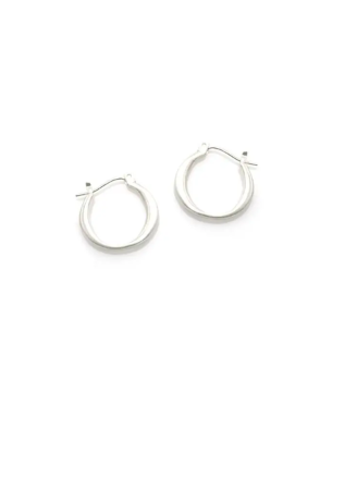 Small Round Hoop Earrings