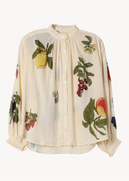 Alix of Bohemia Poet Nine Fruit Blouse