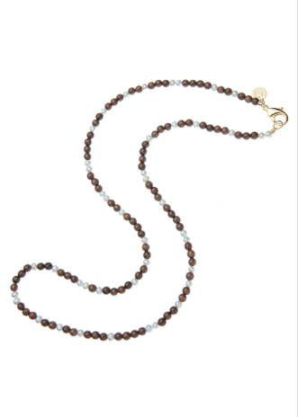 Jane Win Wood and Pearl Double Wrap