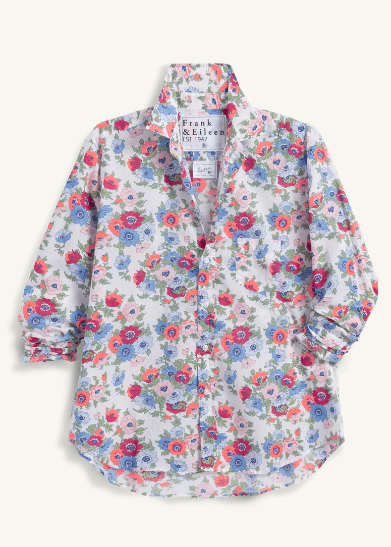 F&E Eileen Pink, Red & Blue Floral